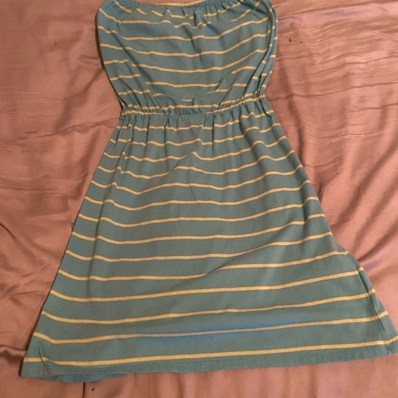 Old navy x small strapless cotton summer sundress - Picture 5 of 8